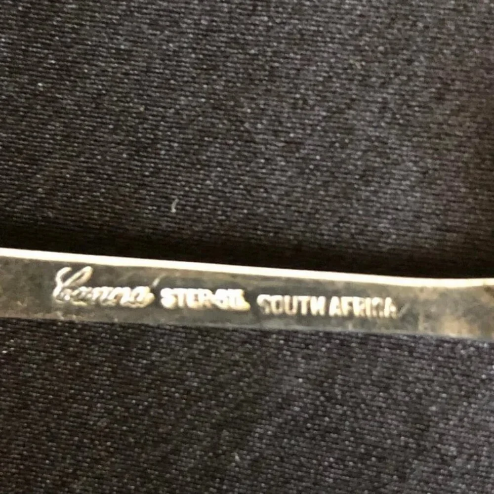 5 Vintage Sterling Silver Souvenir Spoons Bermuda South Africa Norway 2 Sweden